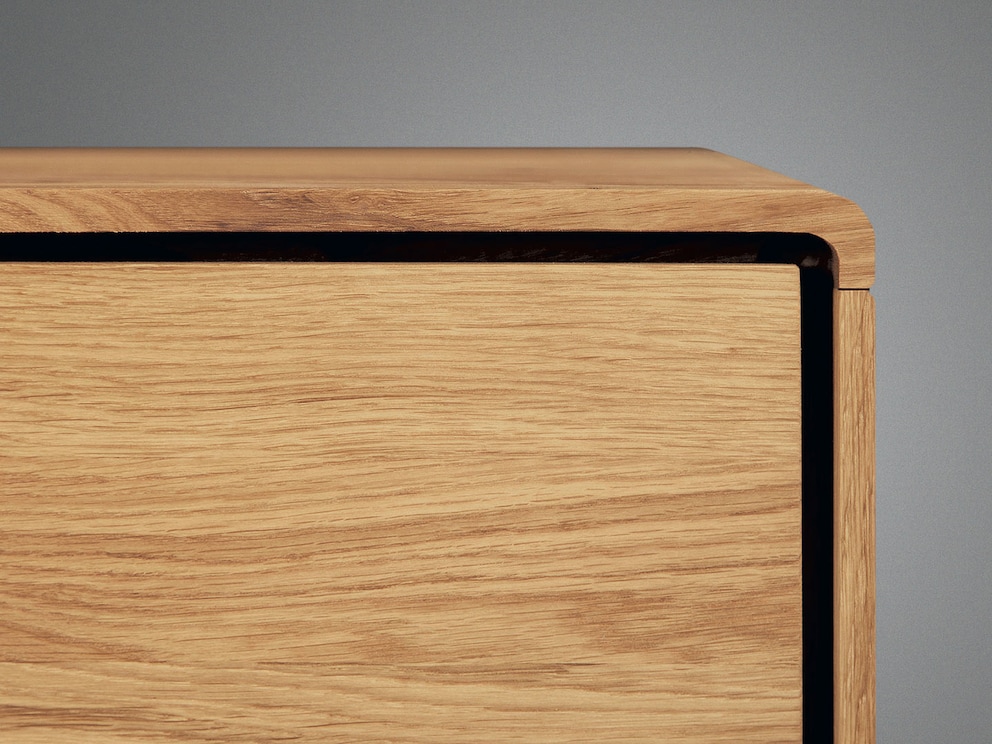 Modern design dankzij de nobele afgeronde hoeken
