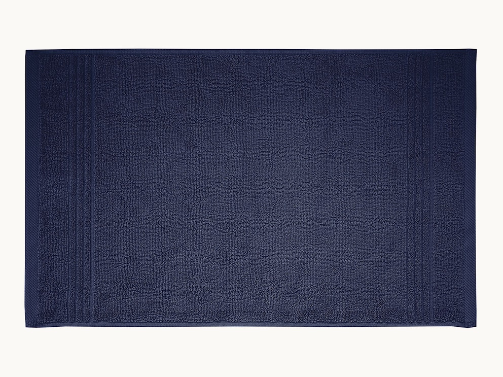 Gastenhanddoek Lavari in de kleur donkerblauw