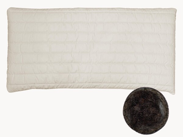 Oreiller plat en crin de cheval pour enfants « Equina »