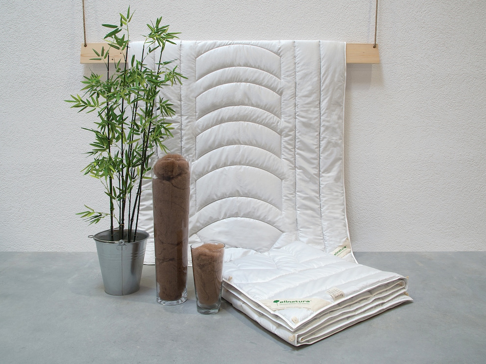 Le matelassage novateur par zones du corps garantit une répartition optimale de la chaleur