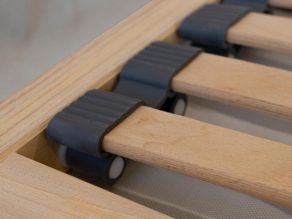 Ideaal voor bedden met geringe insteekdiepte en zijdelings beweegbare kappen