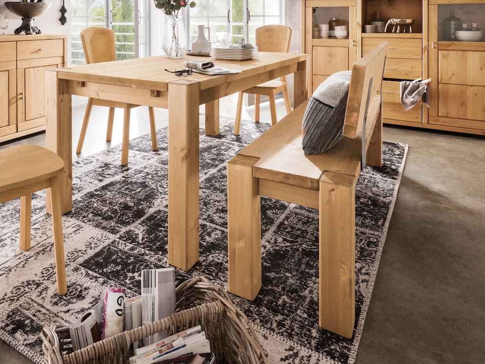 Bank Mascella met comfortabel schuine rugleuning