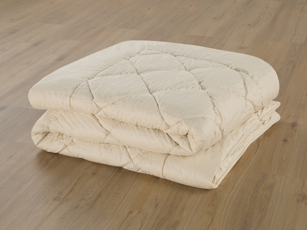 Aangenaam opbollend winterdekbed voor een gemiddelde warmtebehoefte