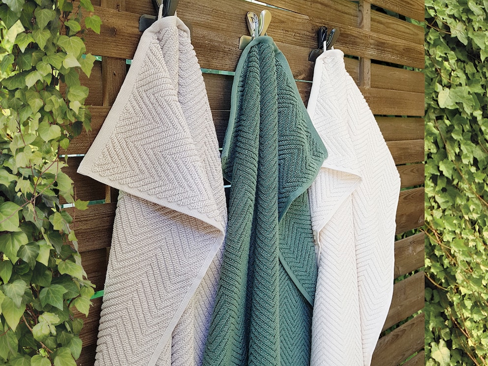 Extraflauschiges Handtuch aus 100 % Bio-Baumwolle
