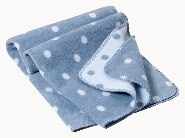 Couverture douillette en coton « Cotona-Puntino »