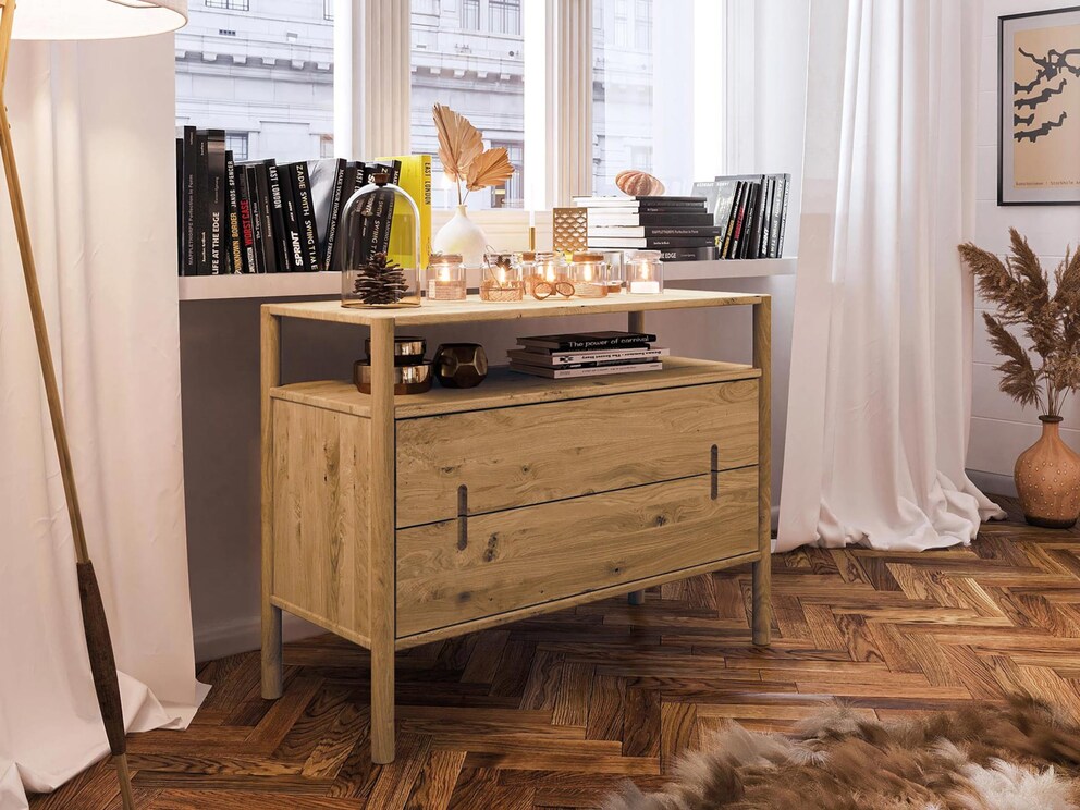 Hier de commode in variant 01 - huiselijk en modern