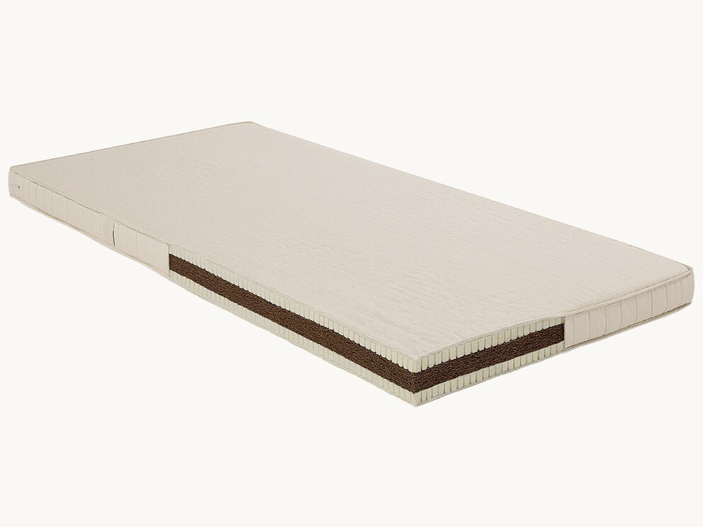 Matras met lagen, 5-zone-lichaamsondersteuning en soepel oppervlak