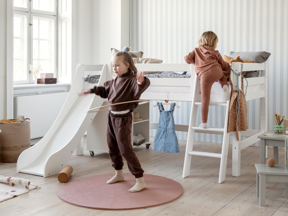 Aus dem Kinderzimmer wird nicht nur ein Schlaf-, sondern auch Spielplatz