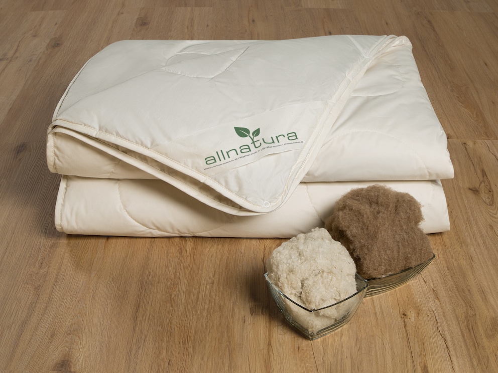 100 % soie Tussah biologique et 100 % duvet de chameau – la combinaison parfaite