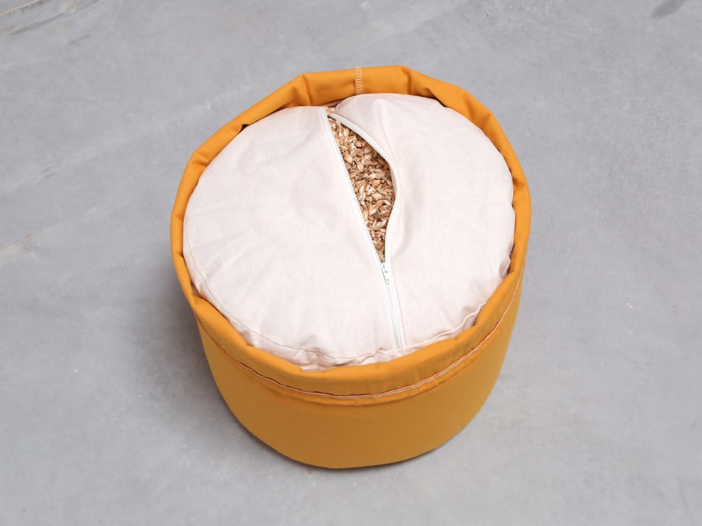 Aparte binnentijk met eco-percal