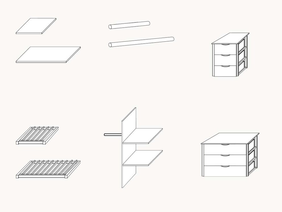 Ontwerp uw droomgarderobe met individuele accessoires