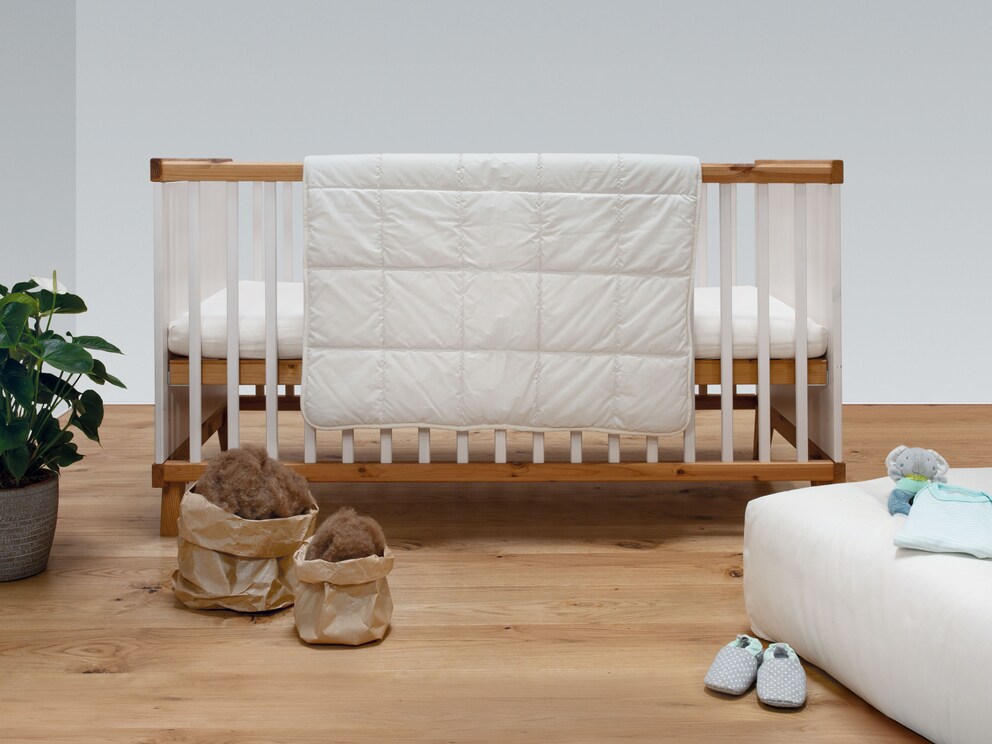 Couette en duvet de chameau pour bébés « Cammello » – la température idéale pour le lit de bébé !