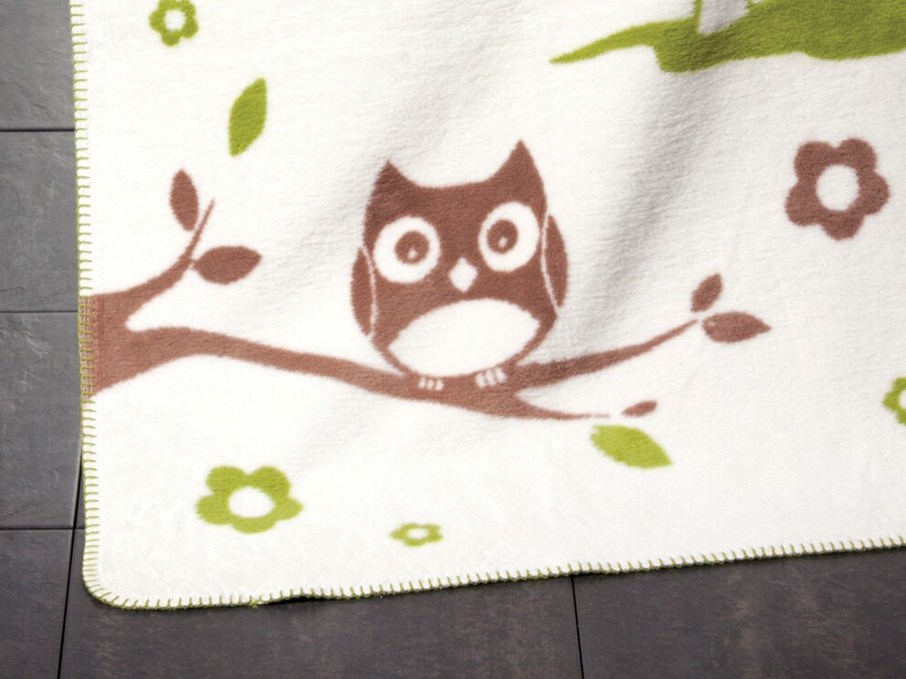 Motif hibou enfantin et espiègle