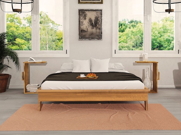 Massief houten bed "Lasala"