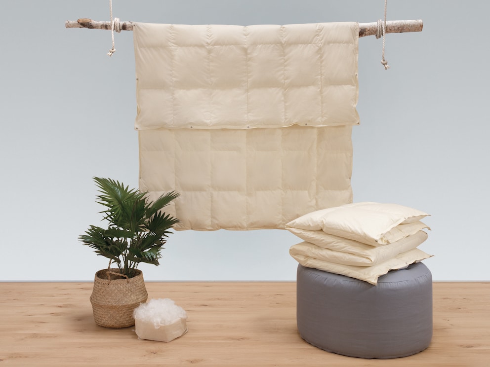 Couette 4 saisons légère comme une plume pour les amateurs de duvet