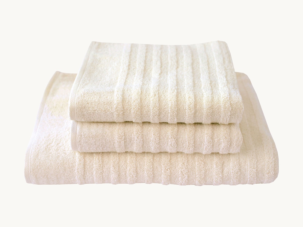 Douchehanddoek Pastello”, kleur natuur