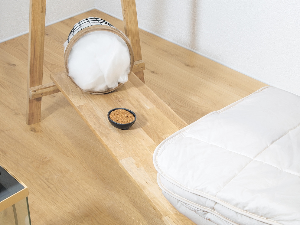 Satijnen tijk van biologisch katoen, doorgestikt met 100% Lyocell/Tencel voor een evenwichtig bedklimaat