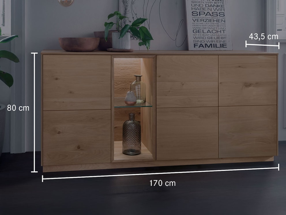 Variant 02, gedimensioneerde weergave - voor verdere details zie hoofdstuk Technische info