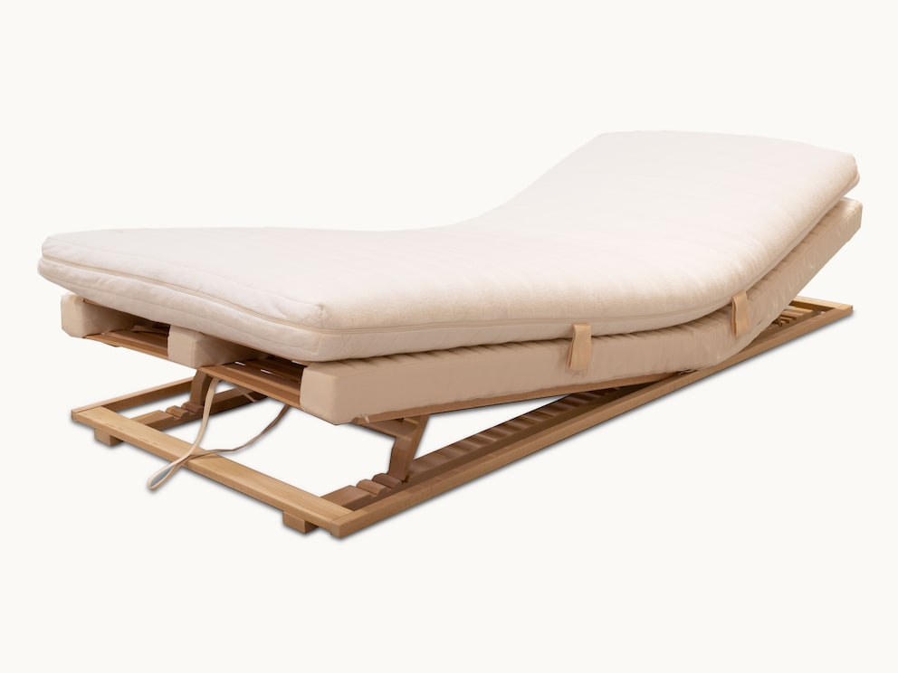 Avec le cadre d'insertion « Sanavita-Comfort », le système de couchage offre un sommeil exquis.