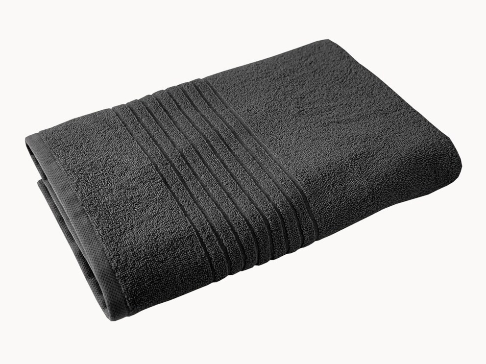 Lavari douchehanddoek in de kleur antraciet
