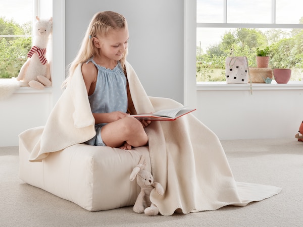 Couverture douillette en coton « Cotona-Natura »
