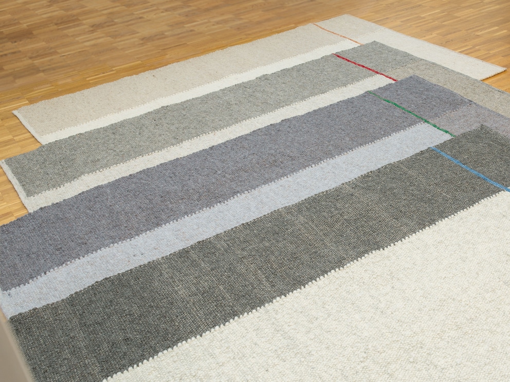 Des formes géométriques modernes, des couleurs harmonieuses : choisissez votre tapis préféré !