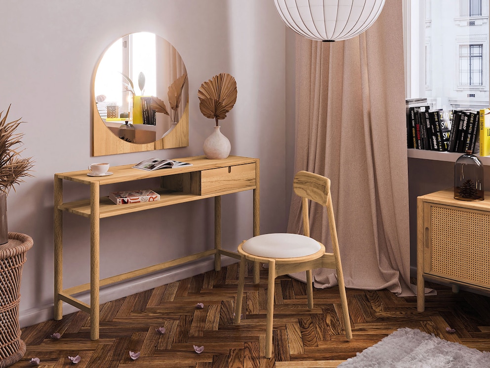 Hier in breedte 55 cm van massief beukenhout