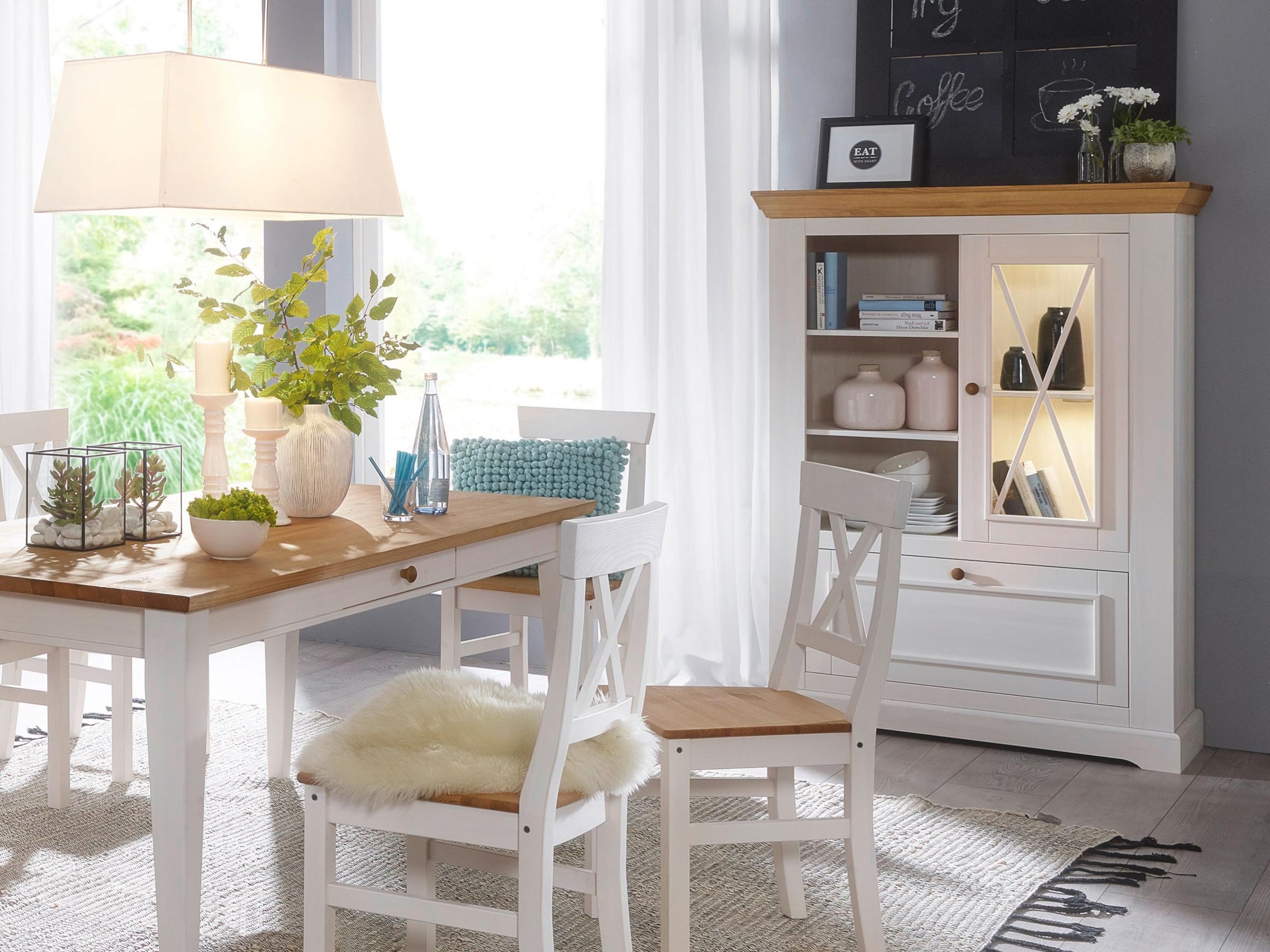 Highboard "Molina" | ohne Beleuchtung | Manufakturqualität