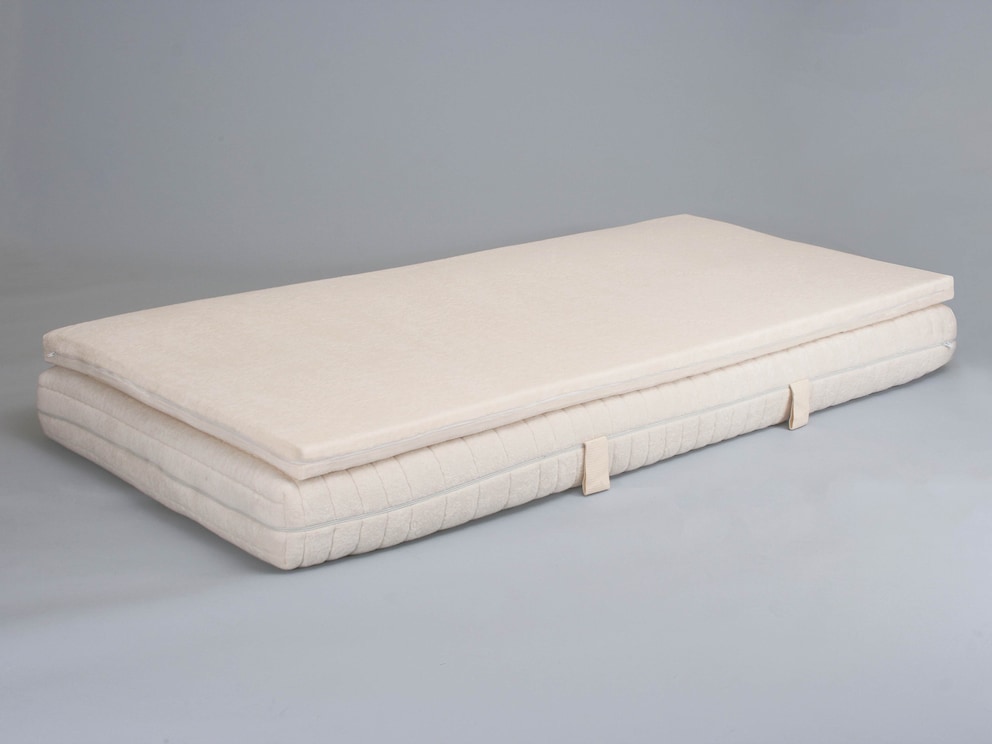 De topper is ideaal te combineren met je bestaande matras