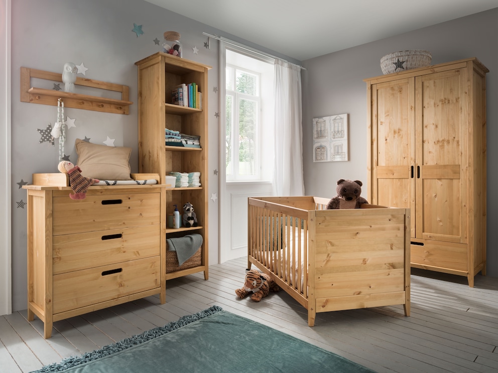 Cette étagère est le complément parfait des autres meubles en pin ou des meubles de la série Lucena.