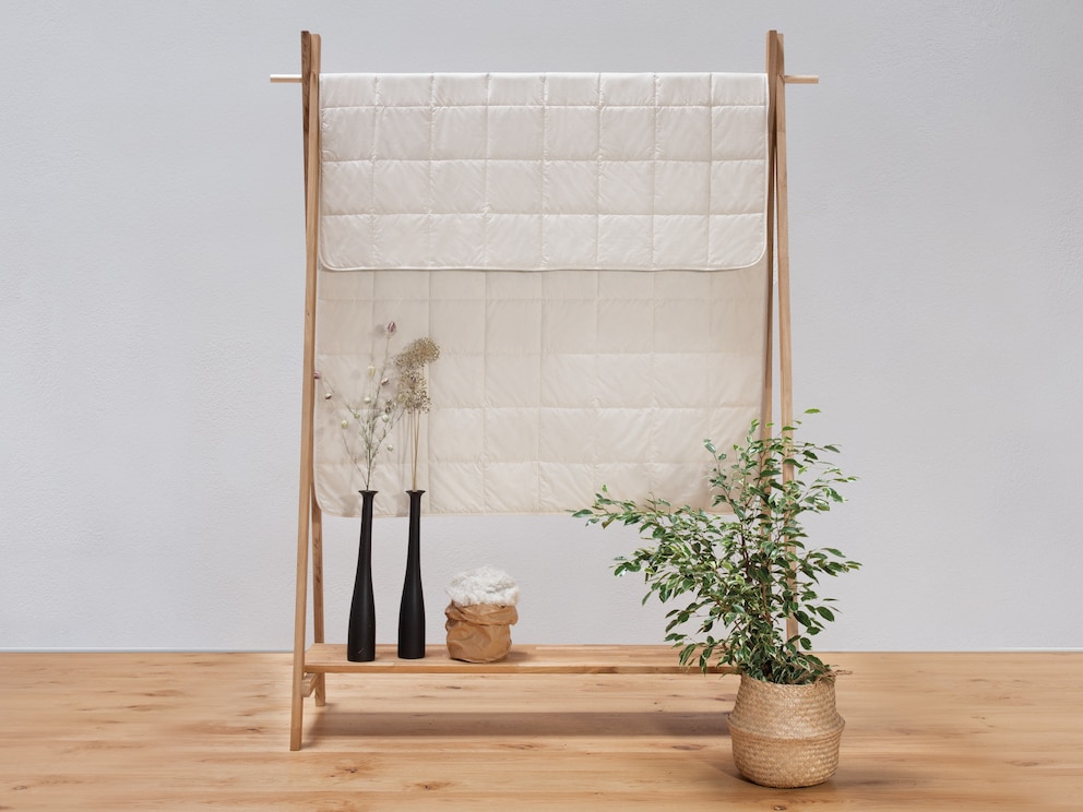 Couette légère respirante avec chanvre biologique écologique de grande qualité et coton douillet issu de l’agriculture biologique