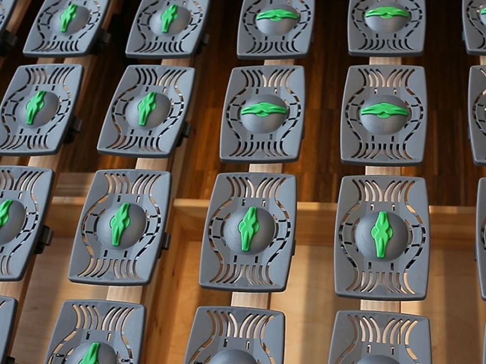 Nauwkeurige ondersteuning van het lichaam dankzij de hoogwaardige schijven