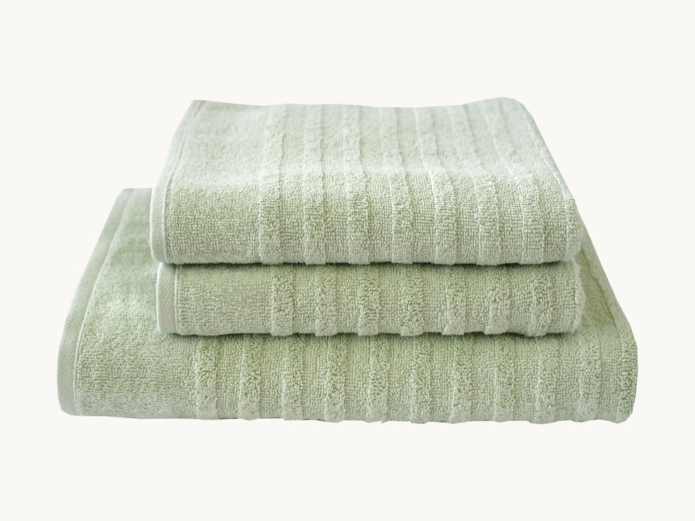 Douchehanddoek Pastello”, kleur lichtgroen