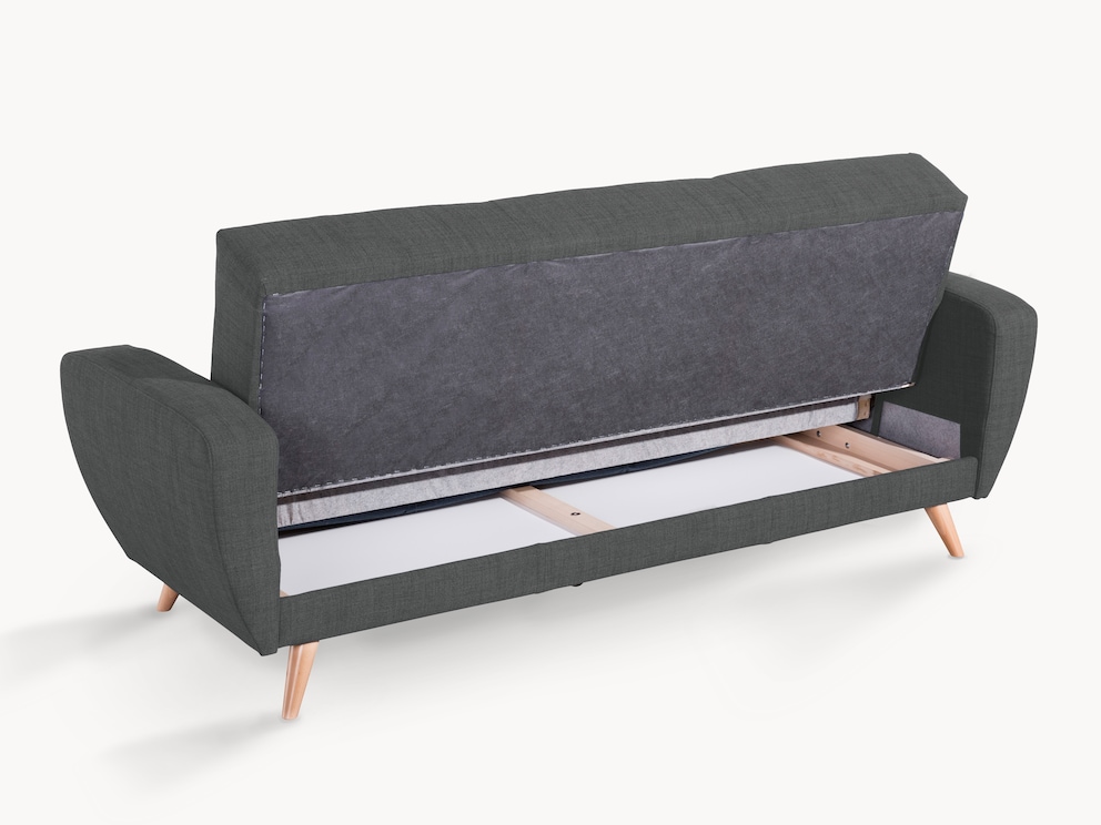 En quelques gestes, « Deria » se transforme en lit d'appoint