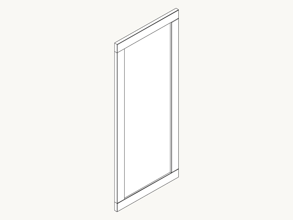 Rechtlijnig en tijdloos - perfect voor bijna alle kamers en bestaande wild eiken meubelen