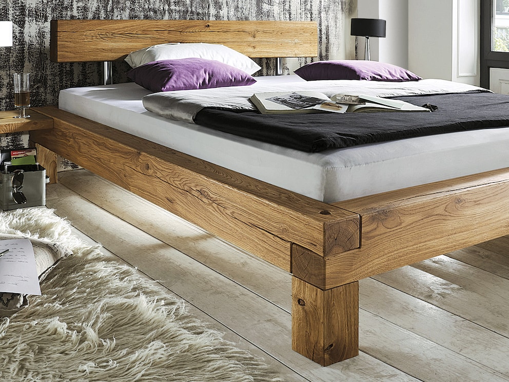 Design rustique en chêne sauvage massif pour un confort authentique