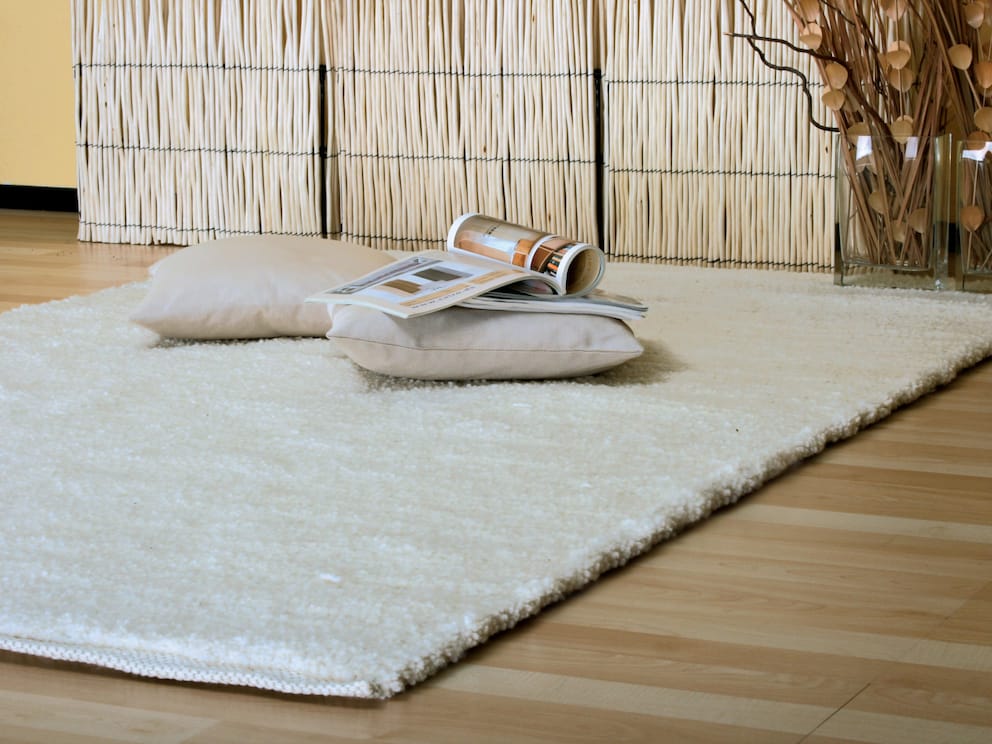 Romballo avec laine blanc naturel, divinement souple