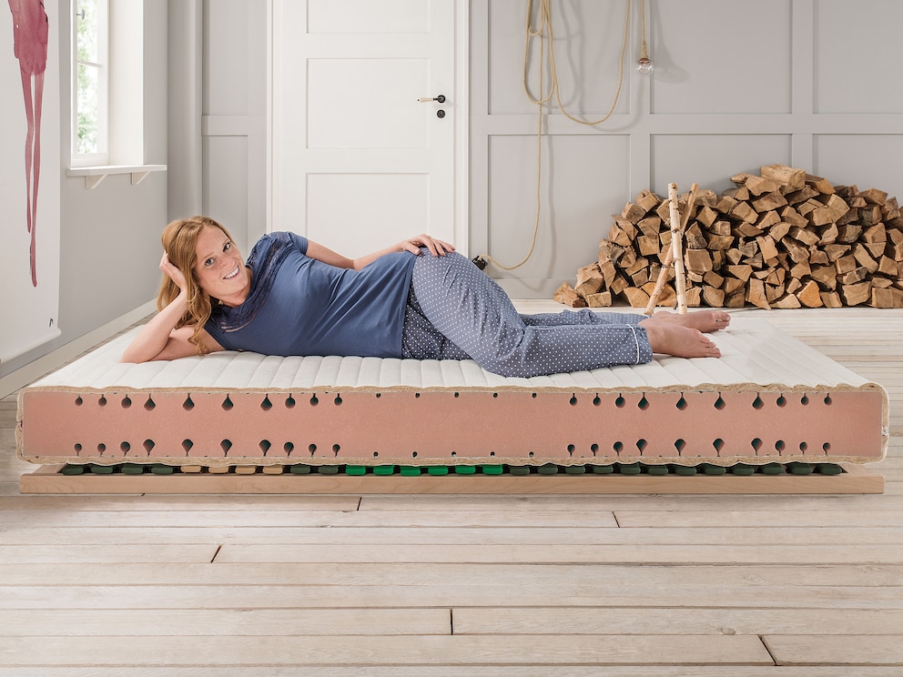 7-zone-matras van vlakelastisch koudschuim