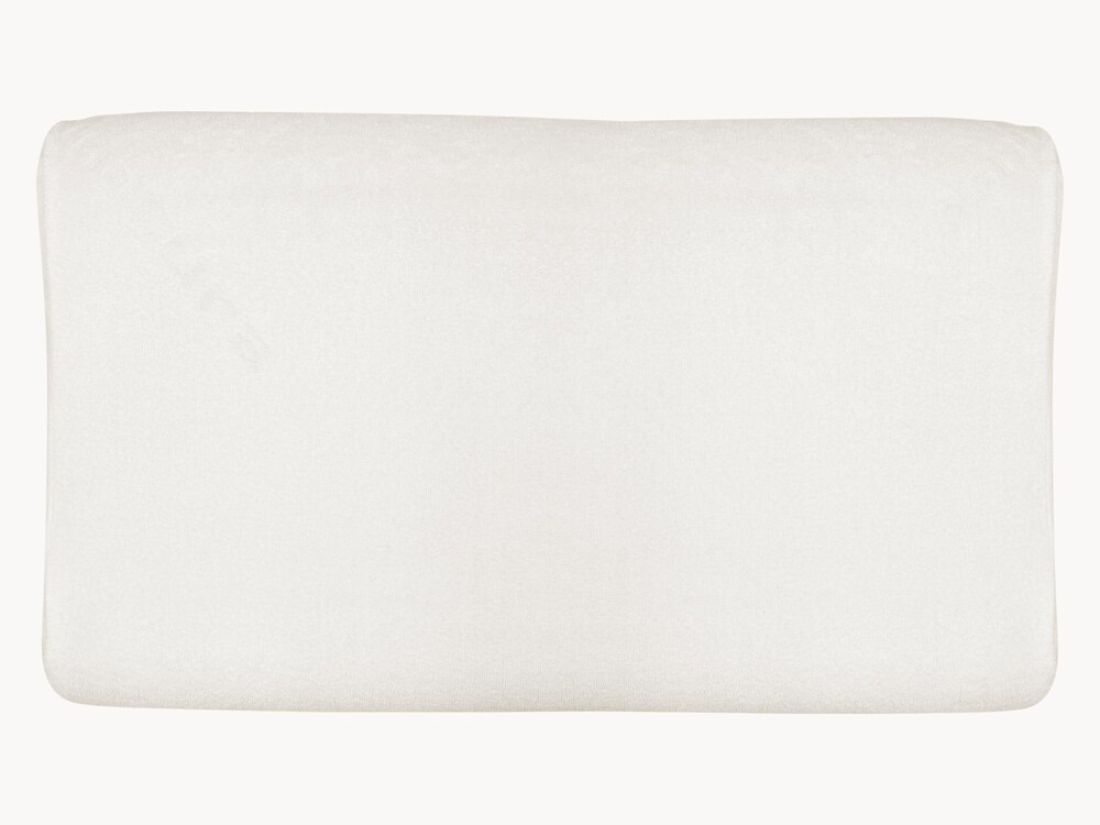 Housse de rechange pour oreiller ergonomique « OrthoPlus » en coton Medicott blanc pur