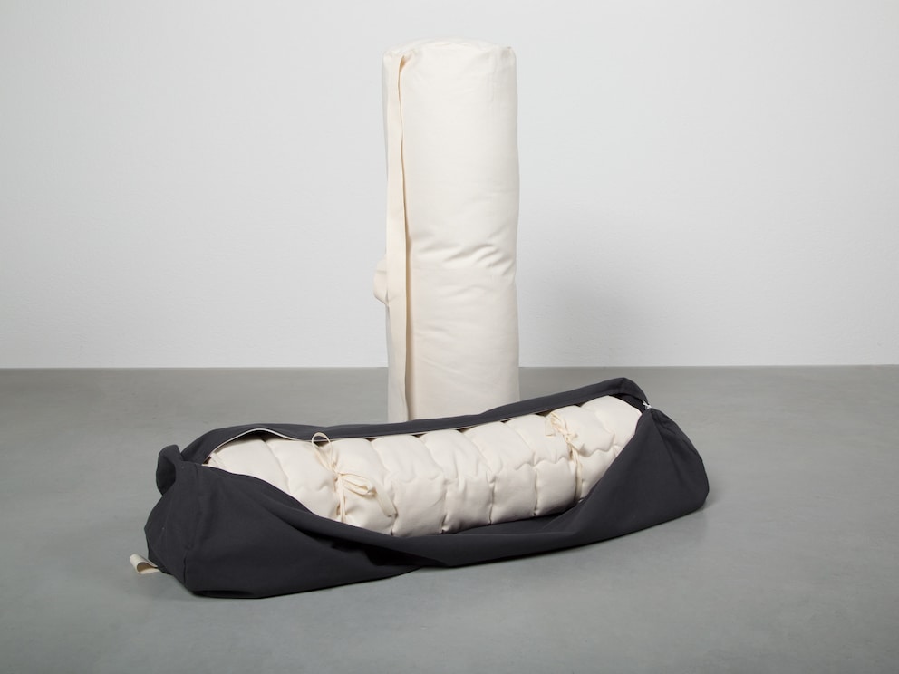 Geschikt voor yogamatten tot een breedte van 75 cm of 90 cm