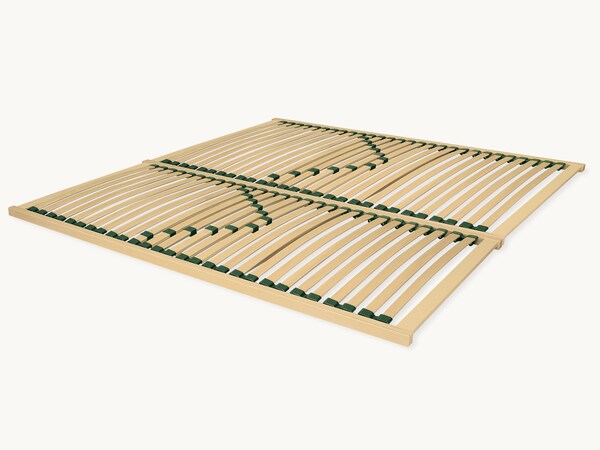 Bio-lattenbodem "Standardflex-Duo met vlak frame"