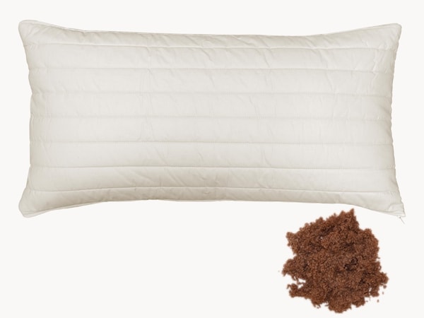 Oreiller en flocons de duvet de chameau « Cammello »