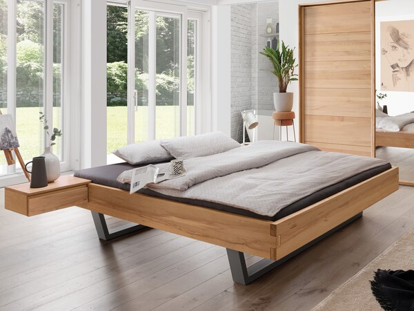 Drijvend bed "Belluno-Acero"