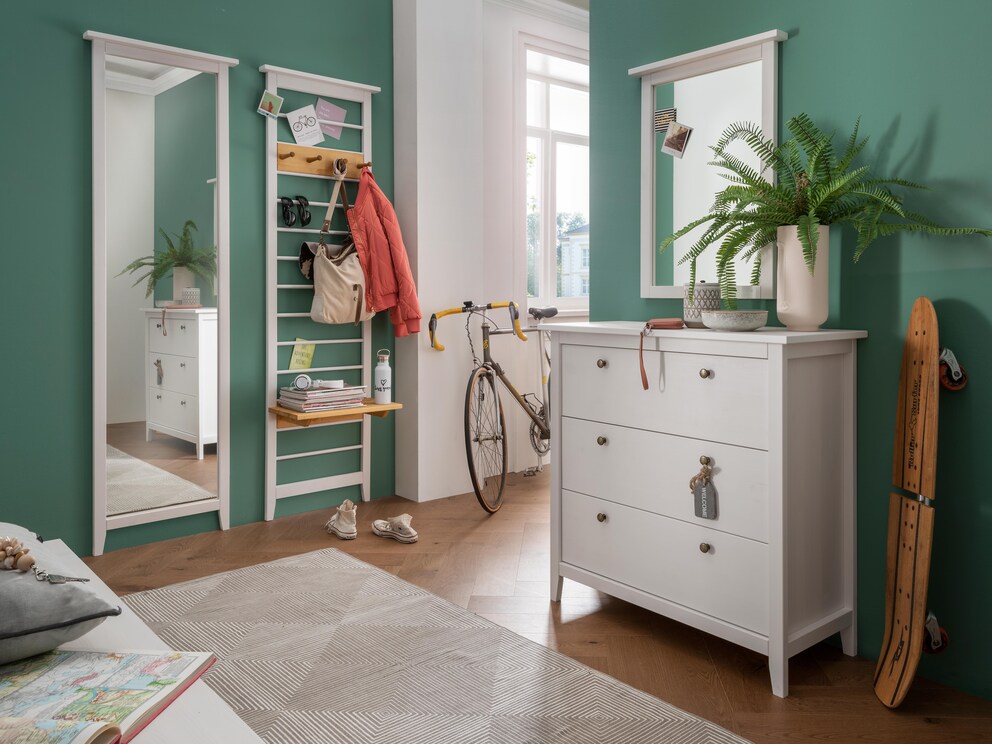 Het geraffineerde kastsysteem Tusa zorgt voor een frisse wind in uw entree