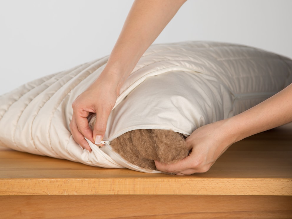 La hauteur de l’oreiller peut être ajustée en fonction de vos préférences de couchage