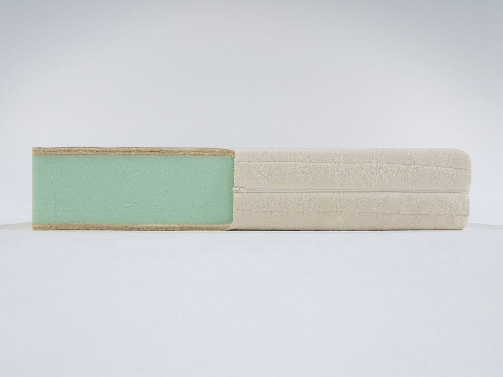 Vlakelastische koudschuim 5-zone-matras Dormisana-Basic