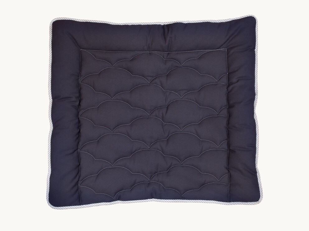Tapis à langer facile d'entretien avec garnissage en Lyocell souple et housse en 100 % coton bio/AB