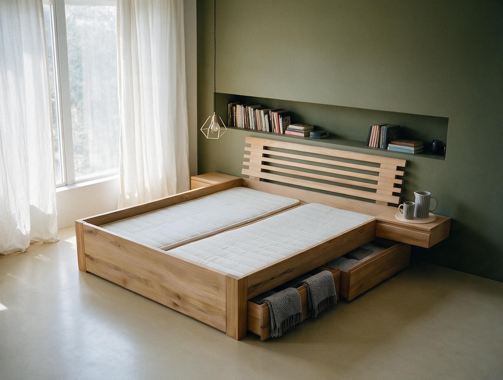 L'isolateur de sommier assure un climat de sommeil sec entre le matelas et le sommier à lattes