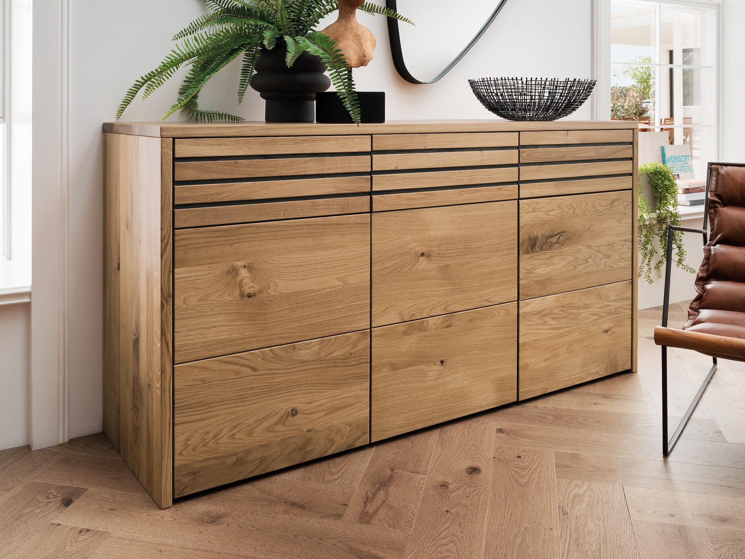 Sideboard "Neras" | Manufakturqualität | Vegan