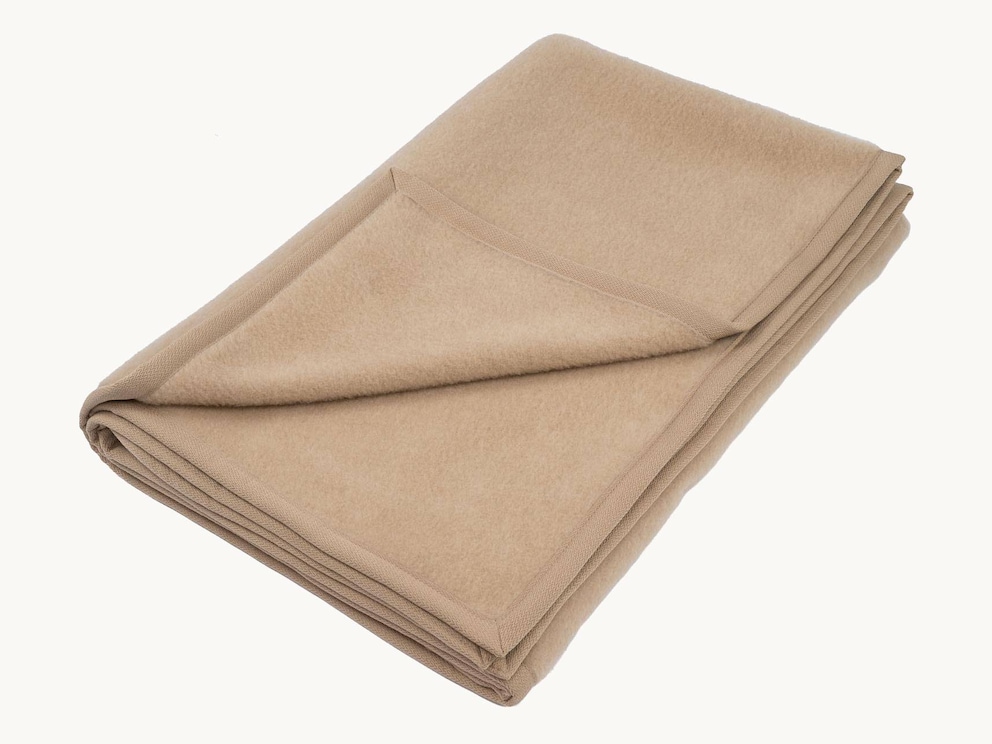 Luxe deken van edelhaar van 100 % kasjmier - heerlijk zacht en soepel